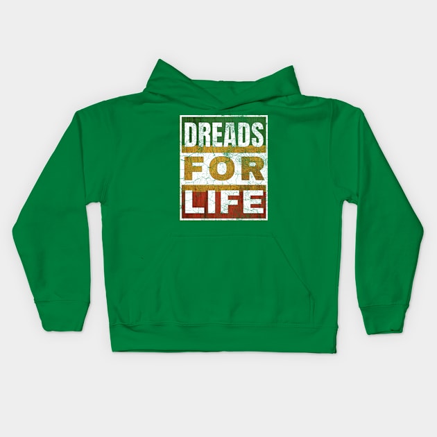 Dreads for Life Kids Hoodie by IndiPrintables